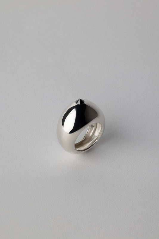 BLACK DIMOND SCARR RING