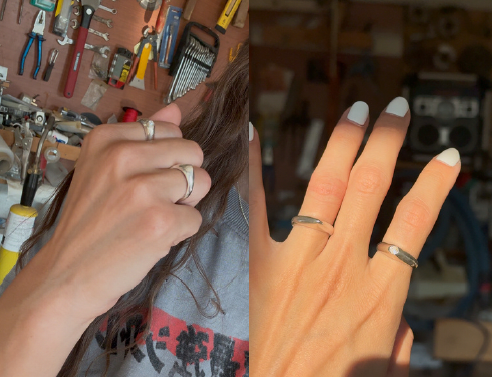 A diamond Scarr ring 2