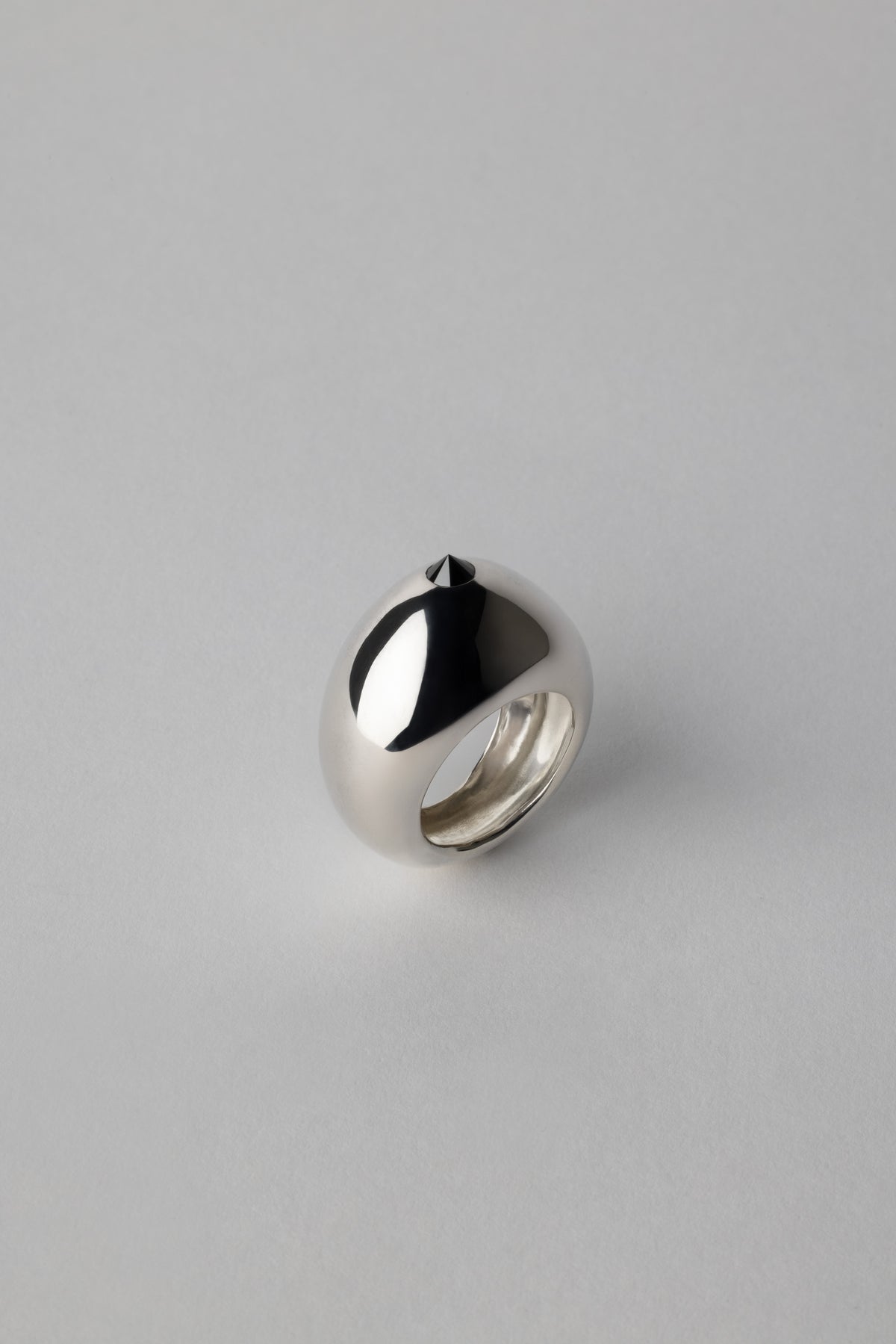 BLACK DIMOND SCARR RING